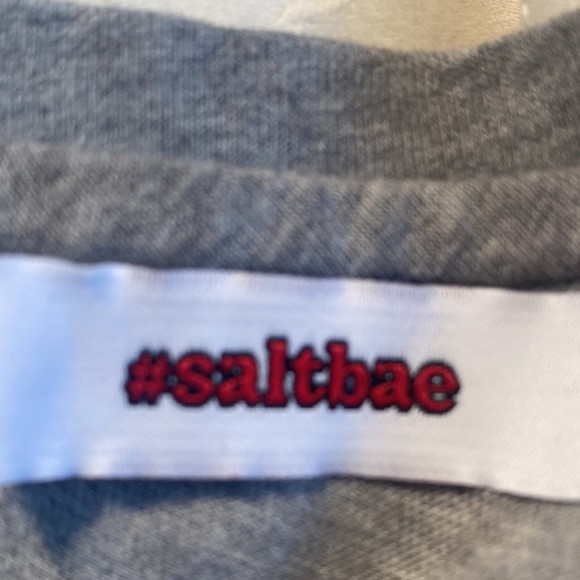 Saltbae Tshirt from the New York City Restaurant, new, never worn grey tshirt - Picture 2 of 4